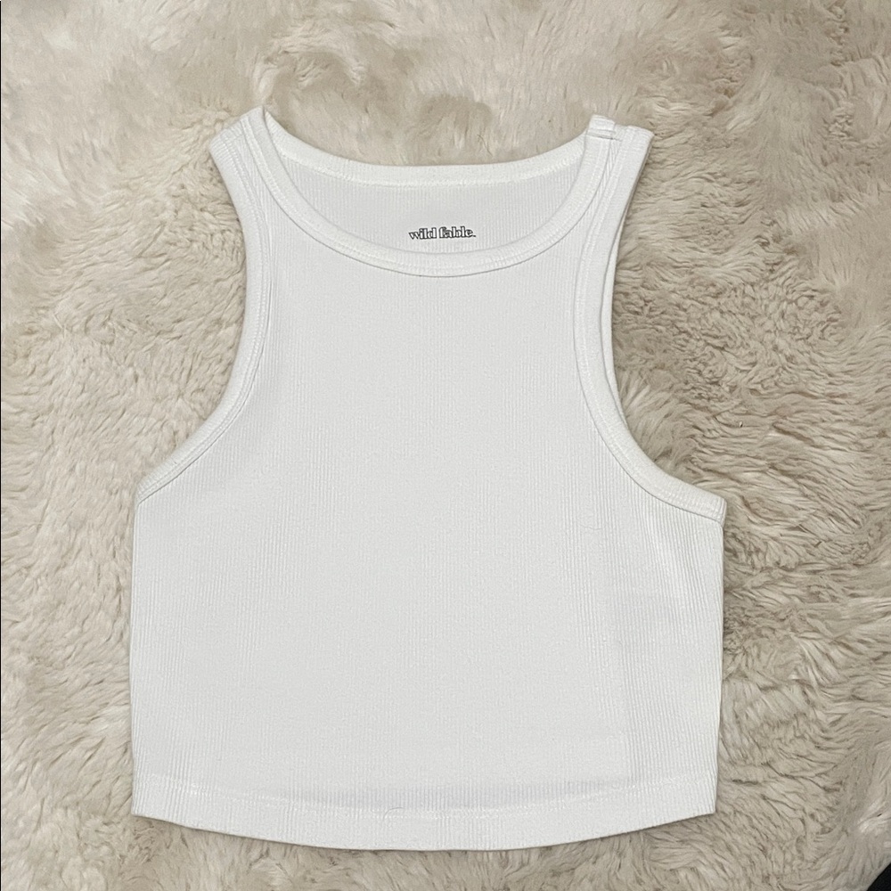 Wild Fable Classic White Tank Top